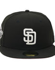 New Era 59Fifty MLB San Diego Padres Worls Series 1998 Black and Pink Fitted Hat