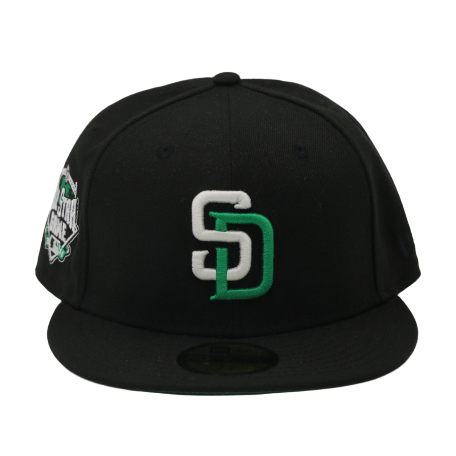 New Era 59Fifty MLB San Diego Padres All Star Game 2016 Black and Green Fitted Hat