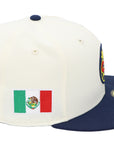 Club América New Era 59FIFTY Fitted Hat – Chrome White/Navy