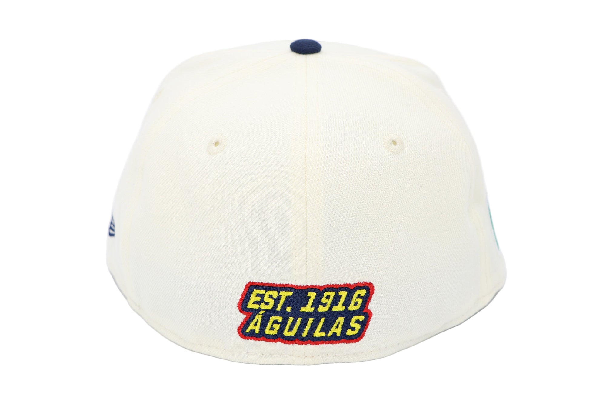 Club América New Era 59FIFTY Fitted Hat – Chrome White/Navy