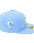 New Era 59Fifty Los Angels Chargers Baby Blue Fitted Hat