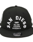 San Diego Padres 9FIFTY Snapback Cap – Skull Edition