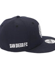 San Diego FC 9FIFTY Snapback Cap – Flow Logo Edition