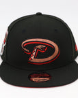 Arizona Diamondbacks Snapback Hat – Black with Copper Logo