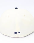 San Diego Padres Fitted Hat Cream Navy 59FIFTY Cap | Vintage Baseball Hat