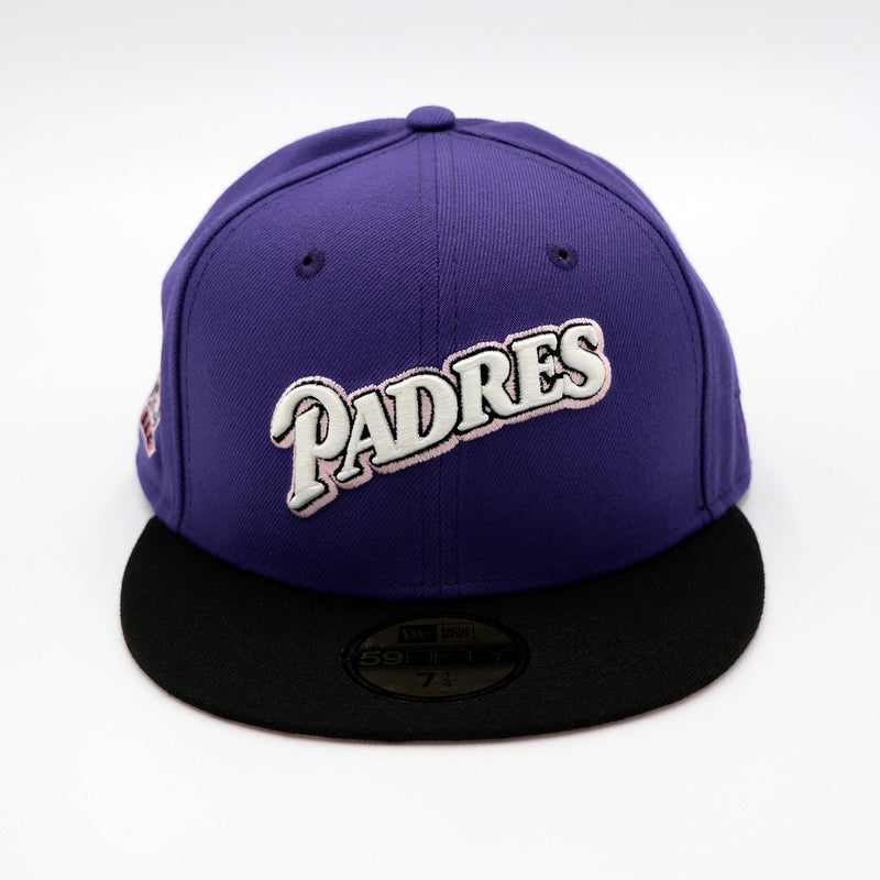 New Era San Diego Padres Purple/Black Fitted Hat – Caliwearsd