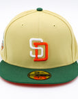 New Era 59Fifty San Diego Padres 2-Tone Green/Tan World Series '98 Fitted Hat