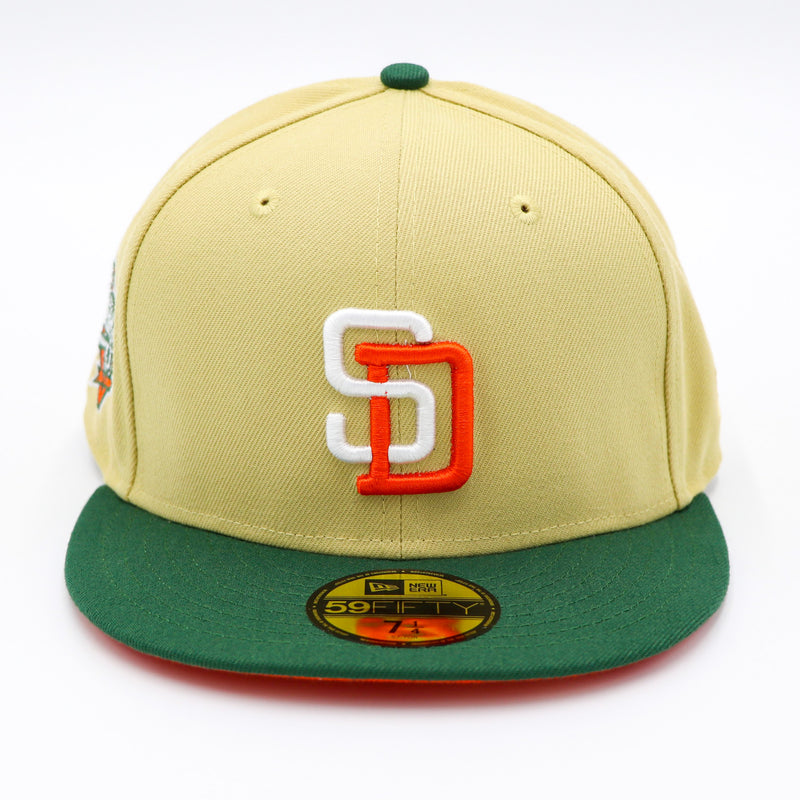 New Era 59Fifty San Diego Padres 2-Tone Green/Tan World Series '98 Fitted Hat