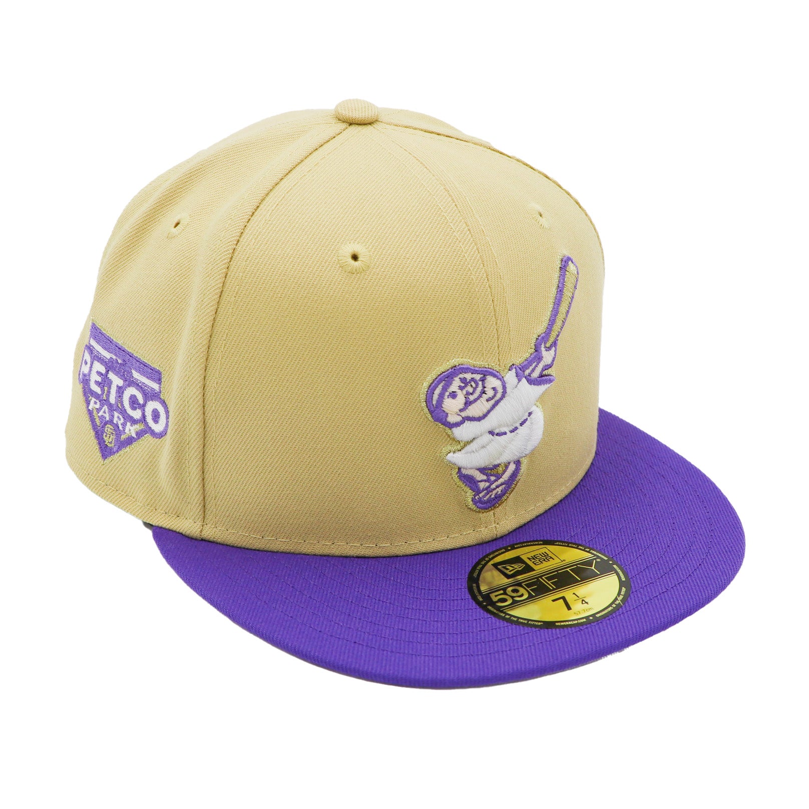 New Era 59fifty San Diego Padres Fitted Hat Tan/ – Caliwearsd