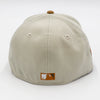 New Era 59 Fifty San Diego Padres Fitted Hat Tan/Beige Petco Park