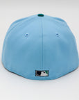 New Era 59Fifty San Diego Padres Fitted Two-Tone Sky Blue Green "40th Anniversary"