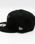 New Era 9Fifty San Diego Padres Swinging Friar Black Snapback Hat