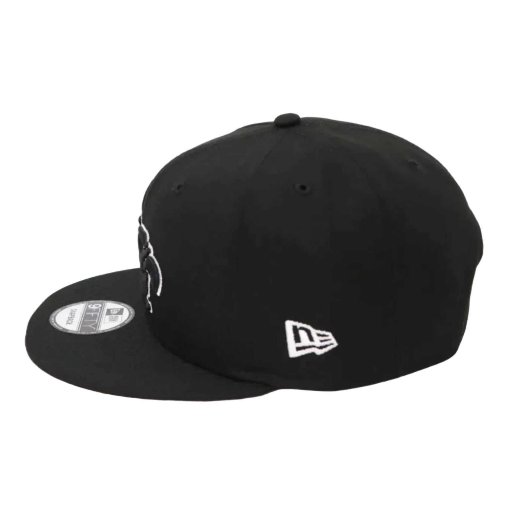 Mexico Black &amp; White Snapback Hat