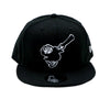 New Era 9Fifty San Diego Padres Swinging Friar Black Snapback Hat