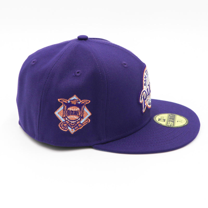 New Era 59Fifty San Diego Padres Purple Fitted Hat