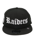 Las Vegas Raiders Black Snapback Hat