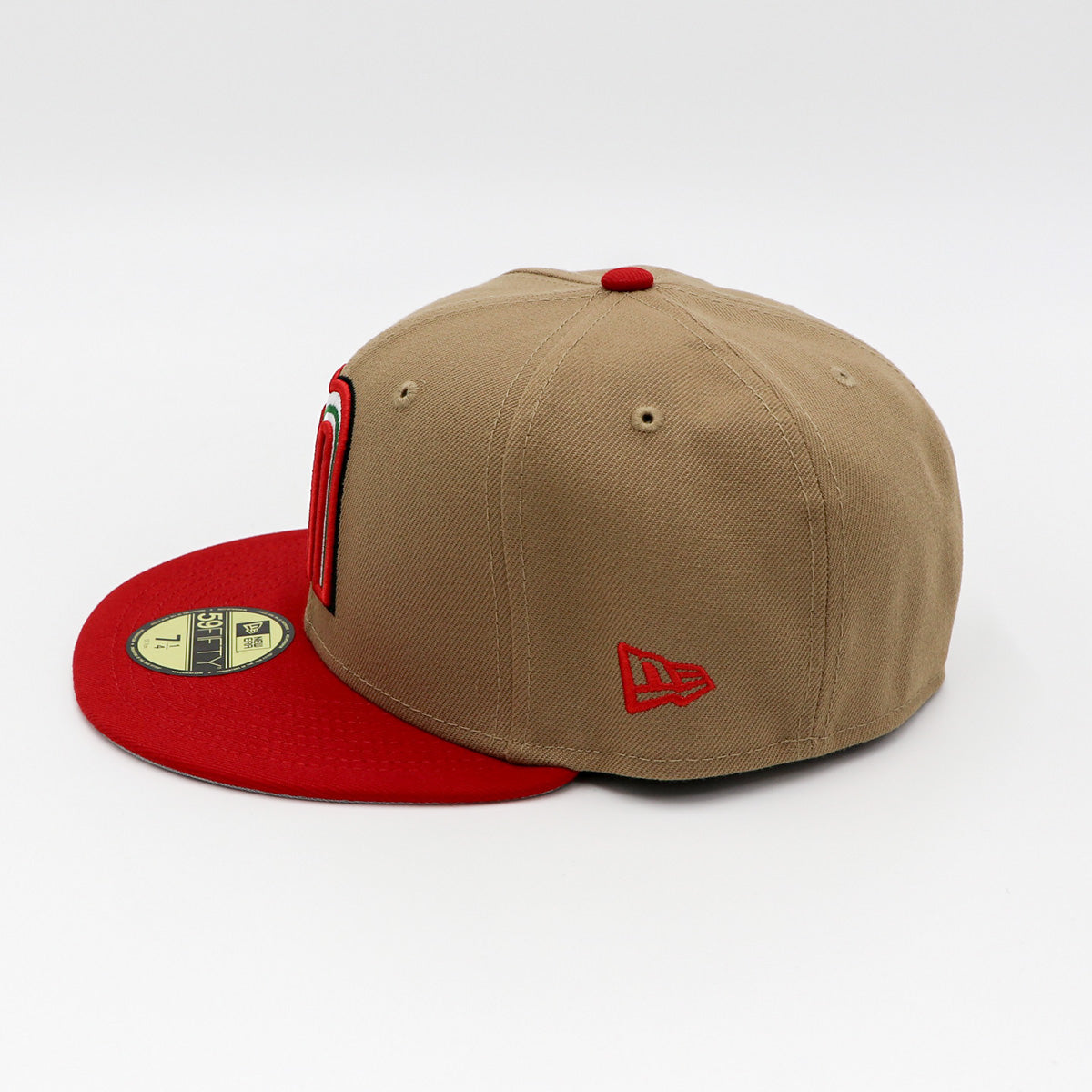 New Era 59Fifty Mexico WBC 2-Tone Brown/Red Fitted Hat