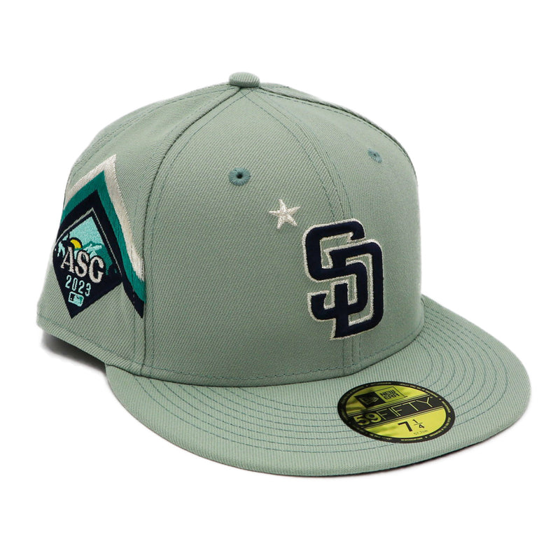 New Era 59FIFTY San Diego Padres All Star Game 2023 Fitted Hat Green