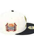 St. Louis Cardinals 59FIFTY Fitted Cap – Cream/Black (Busch Stadium Side Patch)