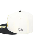 St. Louis Cardinals 59FIFTY Fitted Cap – Cream/Black (Busch Stadium Side Patch)