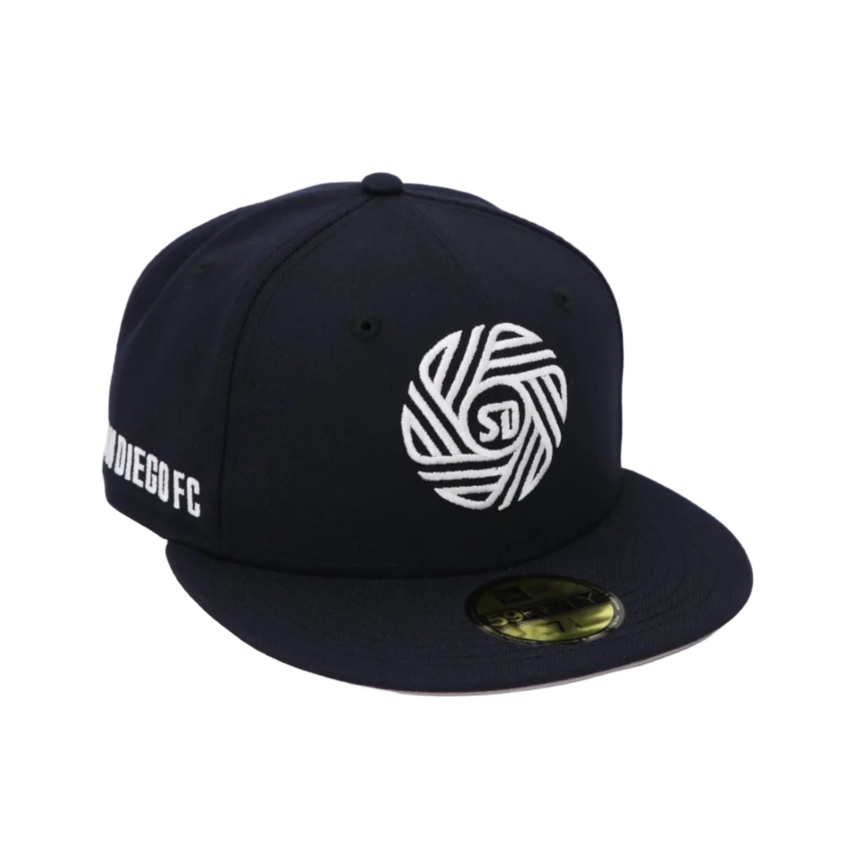 New Era San Diego FC Flow Navy White 59FIFTY Fitted Cap