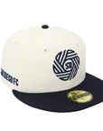 5950 San Diego FC Flow Chrome Navy 59FIFTY Fitted Hat