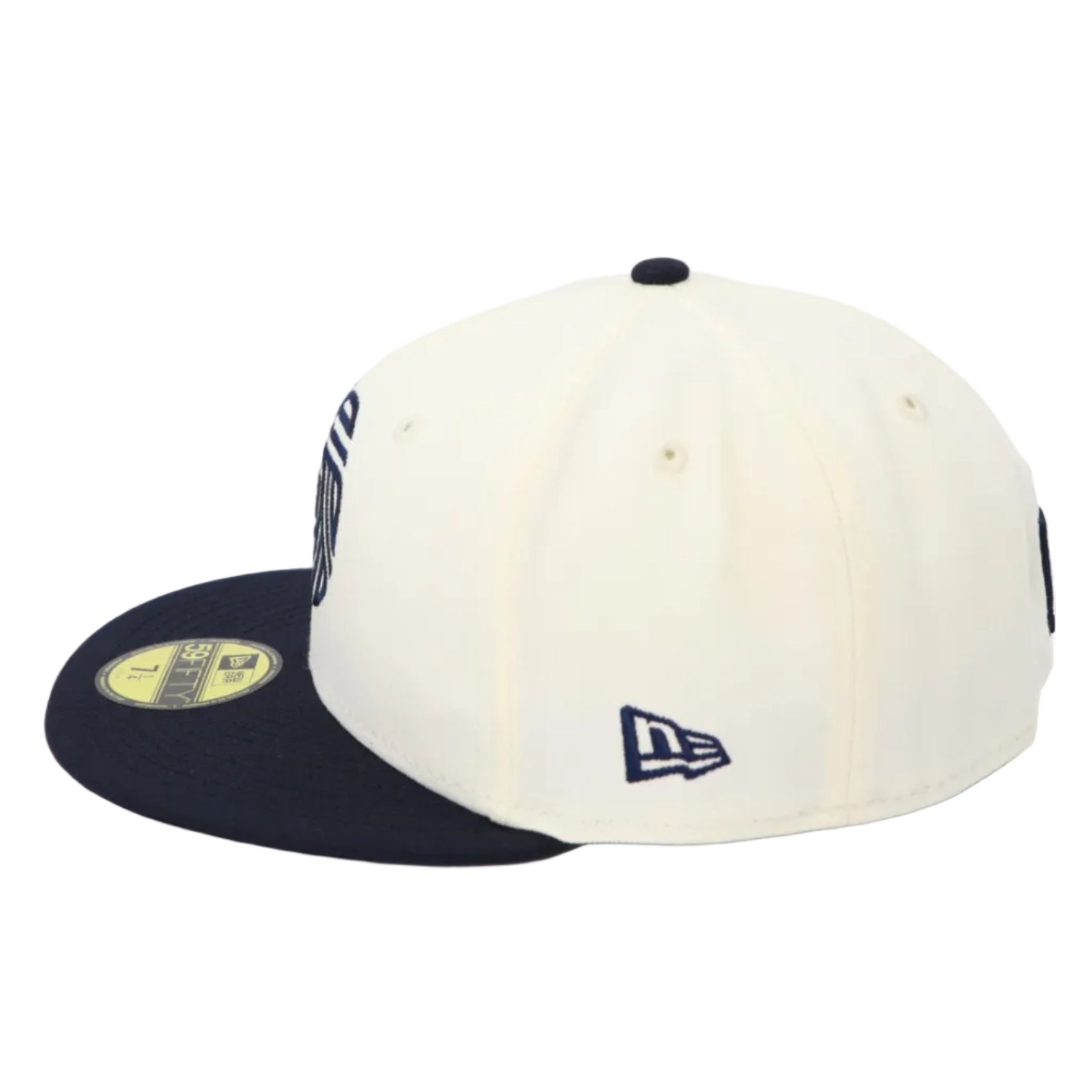 5950 San Diego FC Flow Chrome Navy 59FIFTY Fitted Hat