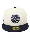 5950 San Diego FC Flow Chrome Navy 59FIFTY Fitted Hat