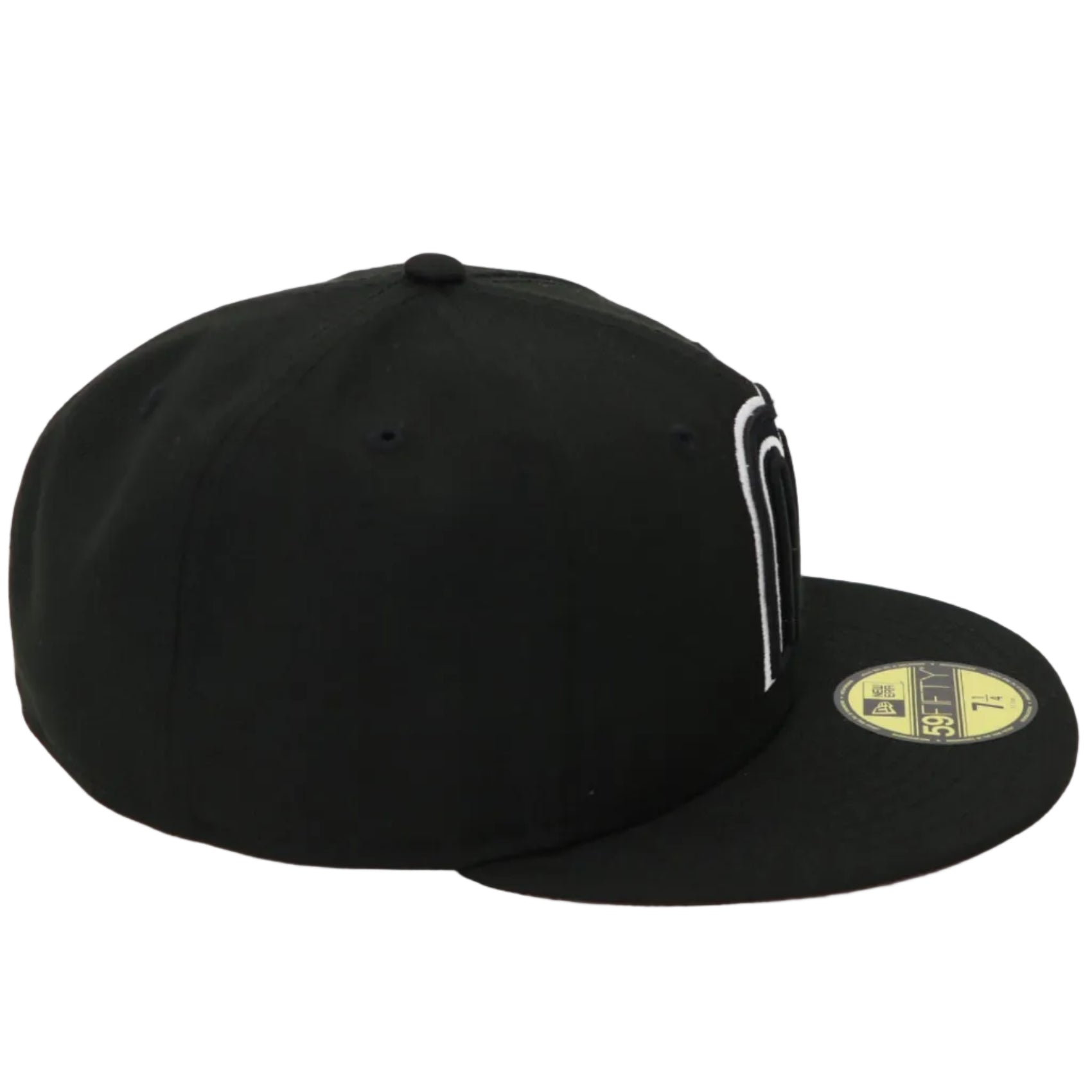 5950 WBC Mexico Black White 59FIFTY Fitted Hat