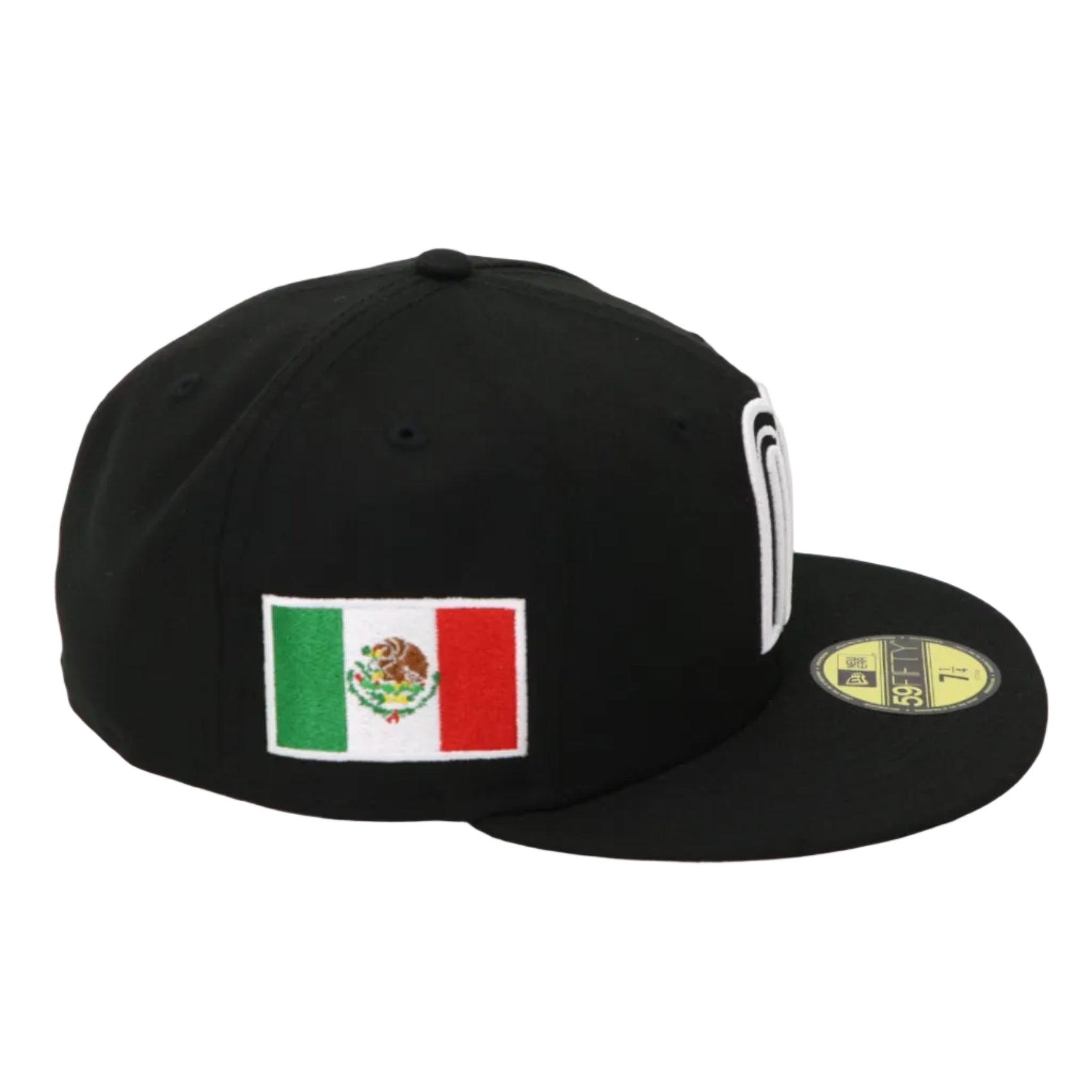 New Era Mexico World Baseball Classic Black White 59FIFTY Fitted Cap
