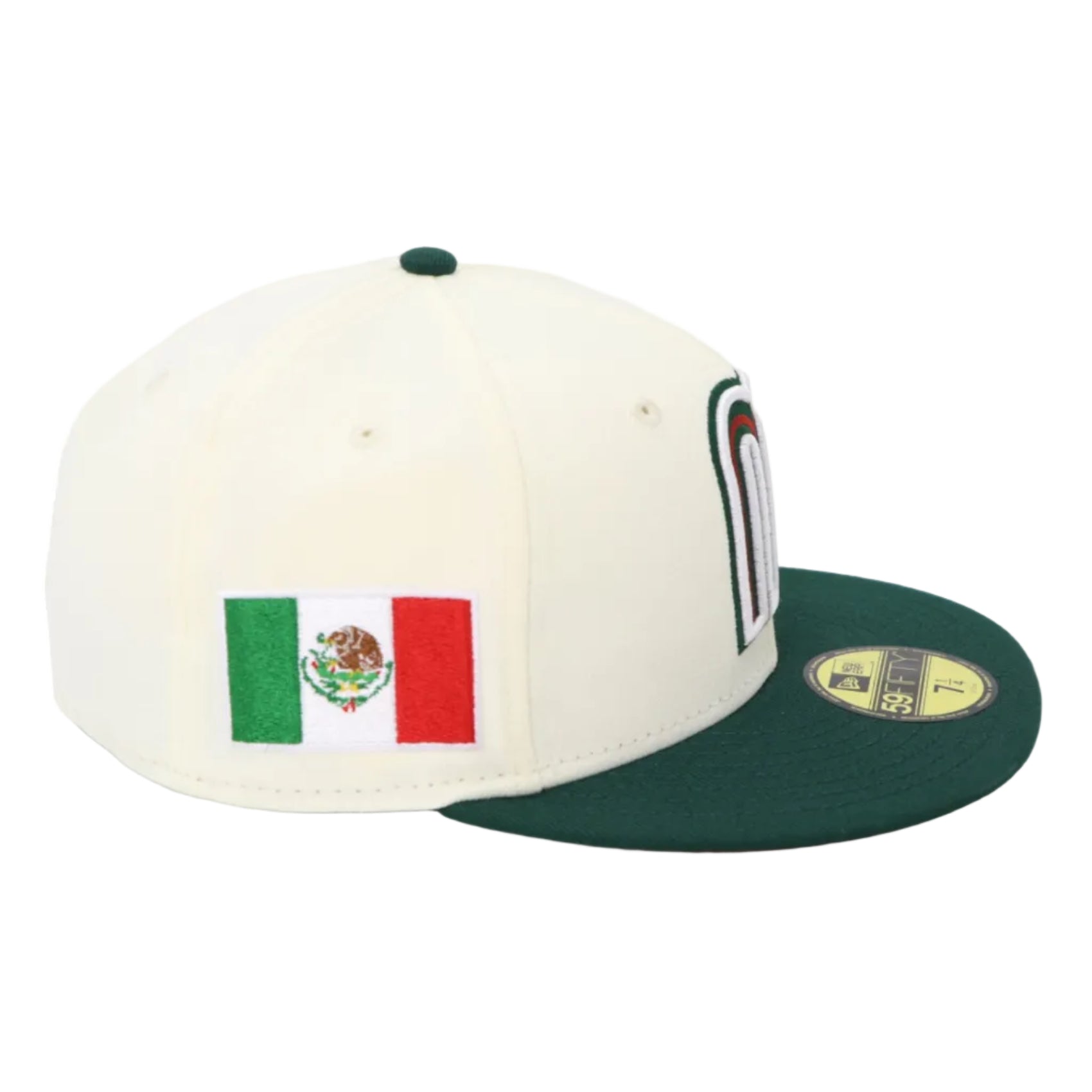 New Era Mexico World Baseball Classic Chrome Dark Green 59FIFTY Fitted Cap