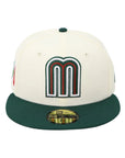 New Era Mexico World Baseball Classic Chrome Dark Green 59FIFTY Fitted Cap