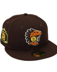 5950 San Diego Padres Mexico Brown OTC 59FIFTY Fitted Hat