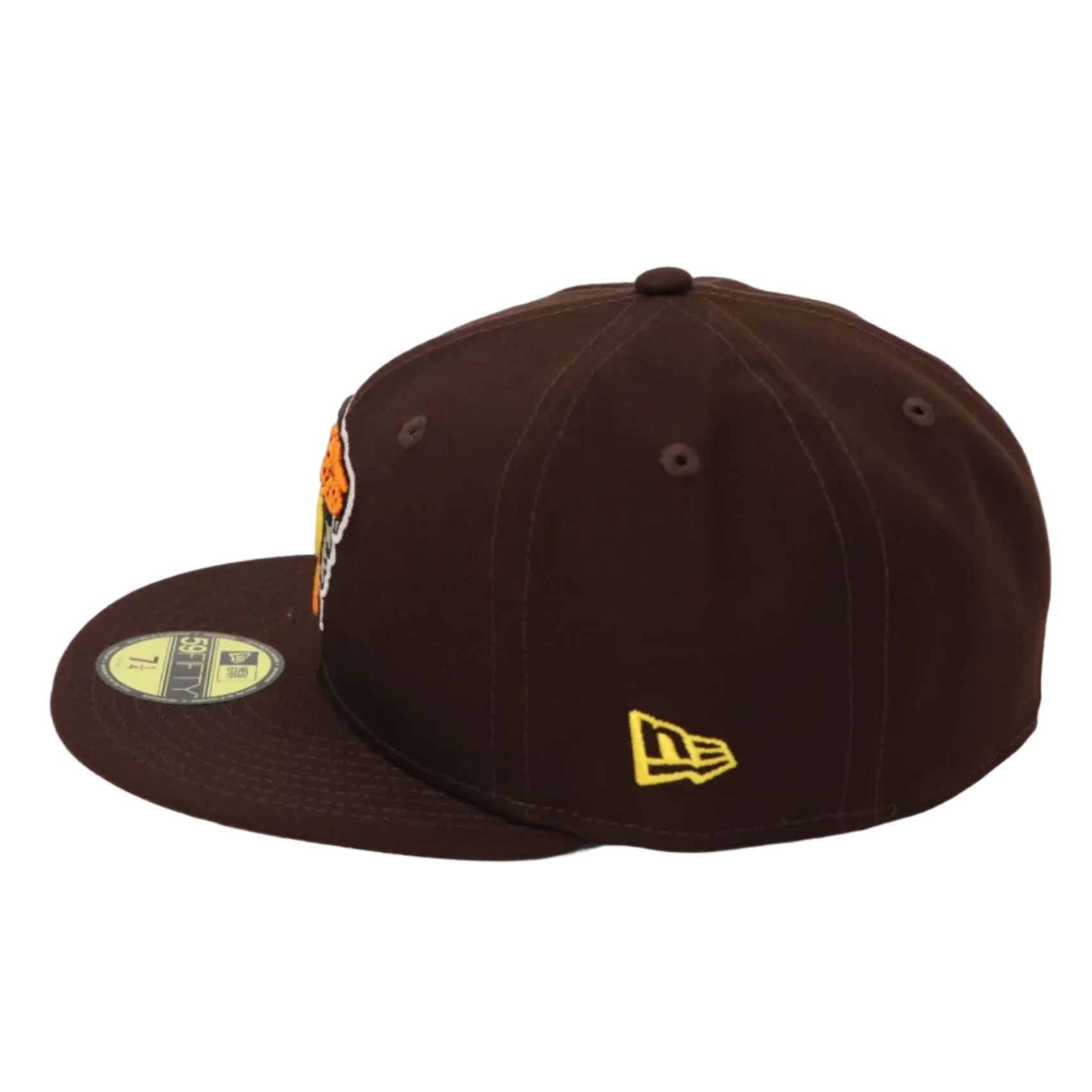 5950 San Diego Padres Mexico Brown OTC 59FIFTY Fitted Hat