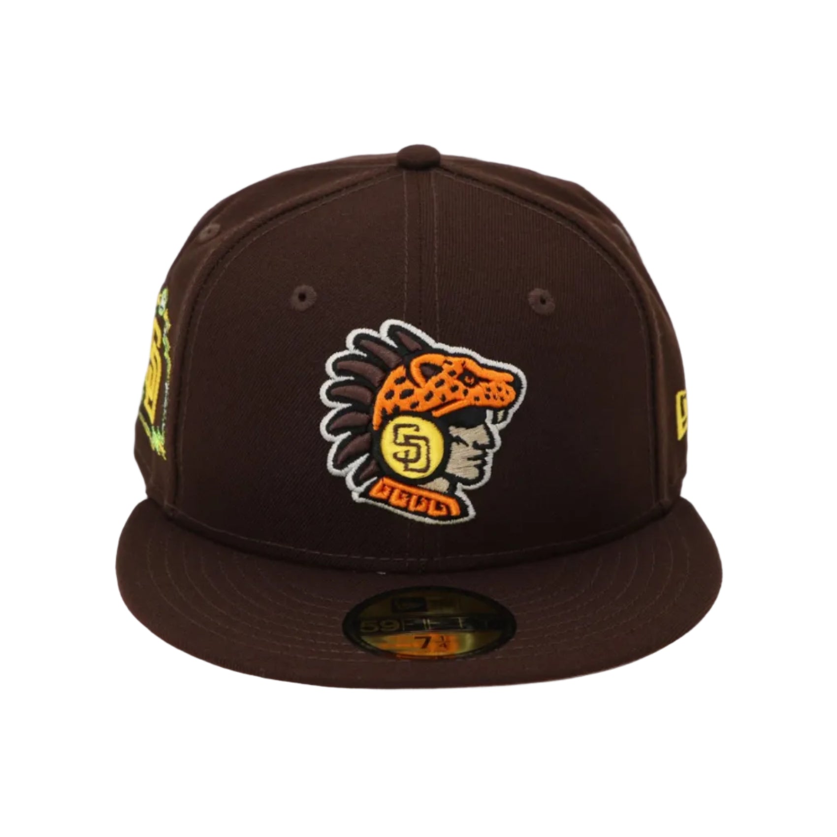 5950 San Diego Padres Mexico Brown OTC 59FIFTY Fitted Hat