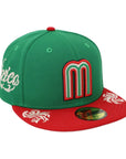 59FIFTY Mexico Wordmark Embroidered Fitted Hat