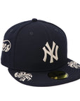 59FIFTY New York Yankees Wordmark Embroidered Fitted Hat