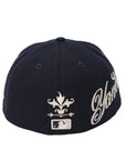 59FIFTY New York Yankees Wordmark Embroidered Fitted Hat