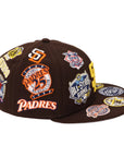 59FIFTY San Diego Padres Allover Patch Fitted Hat