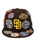 59FIFTY San Diego Padres Allover Patch Fitted Hat