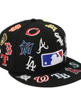 59FIFTY MLB All Over Logo Fitted Hat