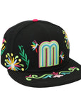 59FIFTY Mexico Floral Embroidered Fitted Hat