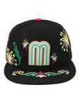 59FIFTY Mexico Floral Embroidered Fitted Hat