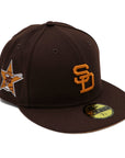 New Era 59Fifty San Diego Padres Brown ASG 78 Fitted Hat