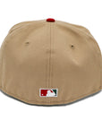 New Era 59Fifty San Diego Padres 2-Tone Camel/Black Fitted Hat