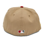 New Era 59Fifty San Diego Padres 2-Tone Camel/Black Fitted Hat