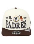 9FIFTY A-Frame San Diego Padres Tri Hit Snapback Hat