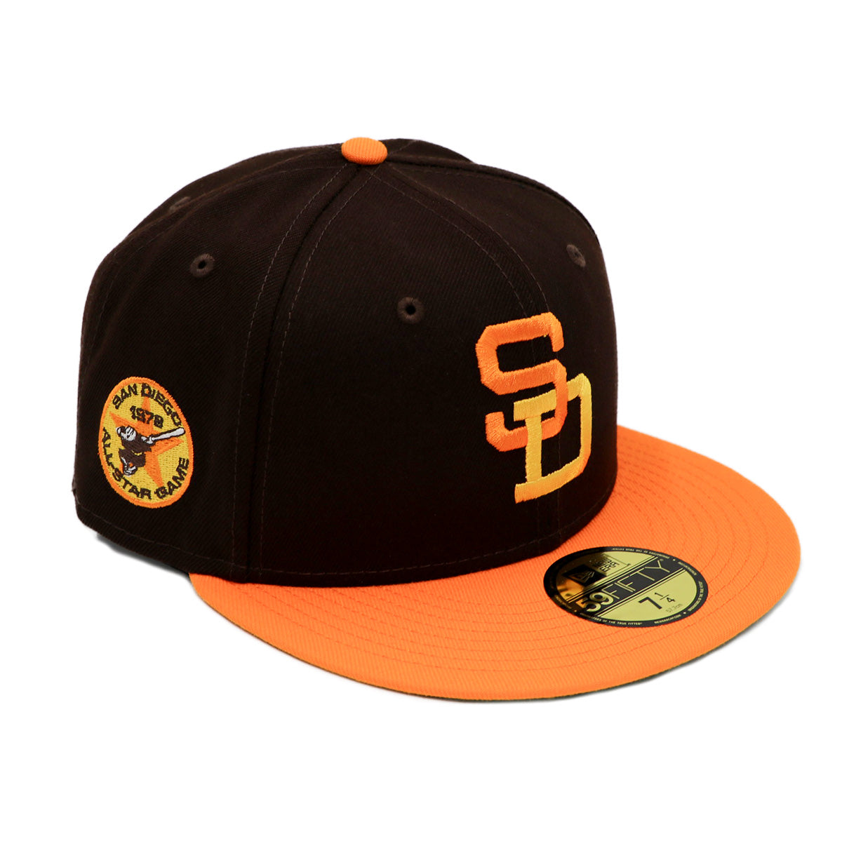 New Era 59FIFTY San Diego Padres Fitted Hat 2-Tone 71/4