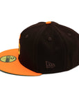 New Era 59Fifty San Diego Padres 2-Tone Brown/Orange Fitted Hat