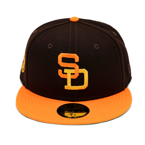 New Era 59Fifty San Diego Padres 2-Tone Brown/Orange Fitted Hat